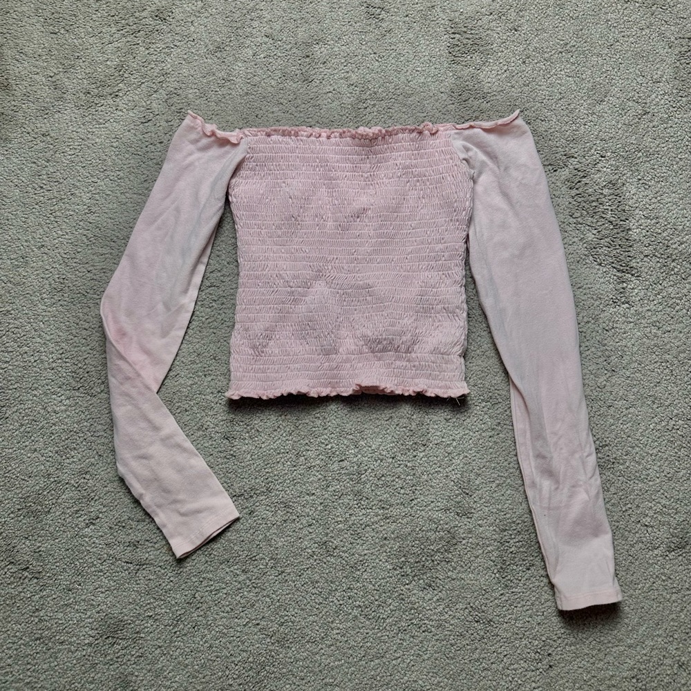Longsleeve Ribbed Torso Top